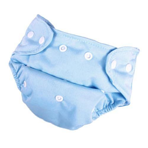 Reusable Baby, Toddler, Kids, Cloth Diaper, Washable Diapers, Blue NO5112