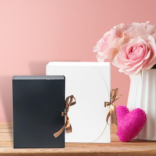 10x Gift Boxes Sweets Paper Boxes For 31cmx25cmx8cm White