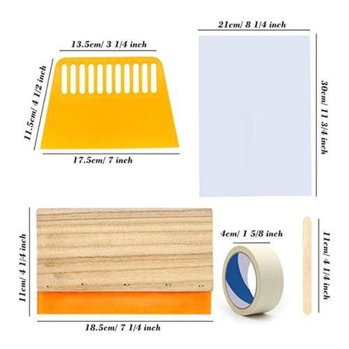 Screen Printing Machine Beginners Kit Squeegees For DIY TShirts
