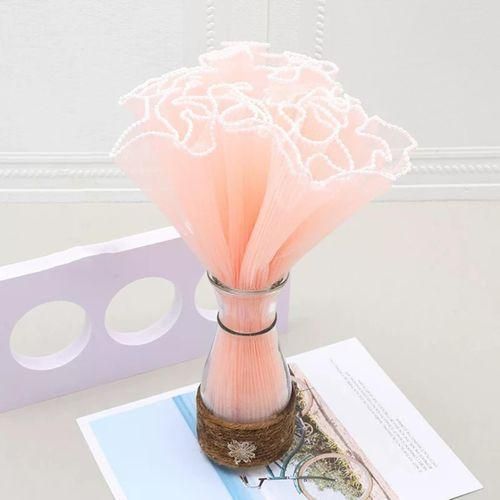 Flower Wrapping Paper Valentines Day Flower Bouquet Wrapping Paper Pink