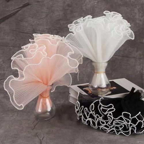 Flower Wrapping Paper Valentines Day Flower Bouquet Wrapping Paper Pink