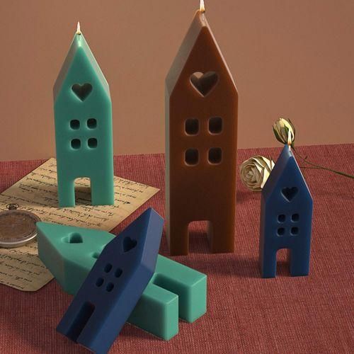 Scented Candle Mold Silicone Candle Molds Set Shapes for Diy Crafts