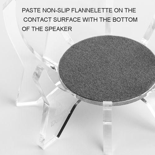 For Echo Dot 4th Generation Alexa Speaker Desktop Storage Base Bracket  White