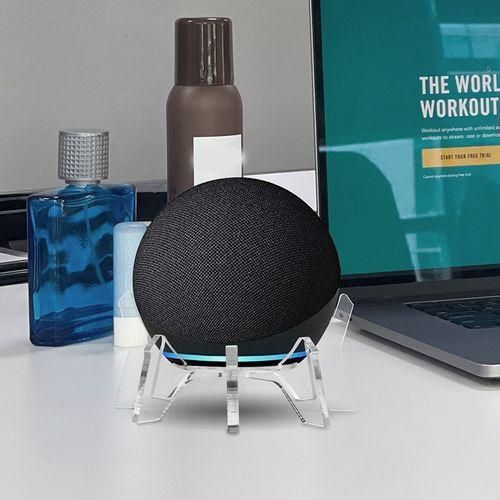 For Echo Dot 4th Generation Alexa Speaker Desktop Storage Base Bracket  White