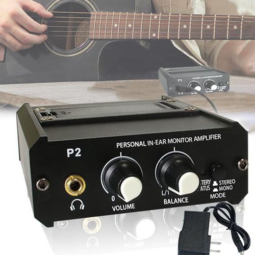 Headphone Amplifier 2 Channels Headphone Amp Mini Stereo