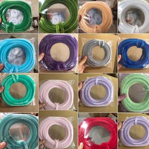 29 Colours 10mm Thick Plush Imitation Velvet Flower Diy Hanbok Velvet Flower Hairpin Hairpin Row Hair Accessories Materia