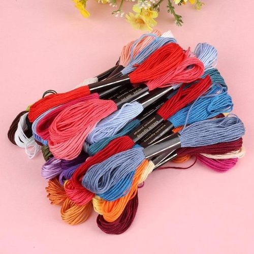 10pcs/b C12 447 Colors Anchor Similar Dmc Cross Stitch Cotton Embroidery Thread Floss Yarn Thread Mix Colors Or Choose Your Need