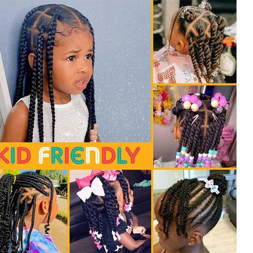 Sanbest Brazilian Wool Hair Yarn 100% Hand Knitting Wool Braiding Hair For African Crochet Hair Jumbo Braid