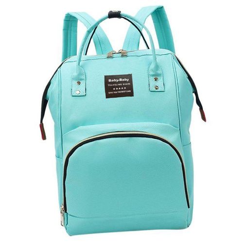 Maternity Diaper Bag Backpack Large Capacity Baby Nursing Light Green