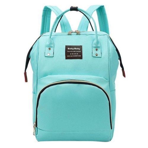 Maternity Diaper Bag Backpack Large Capacity Baby Nursing Light Green