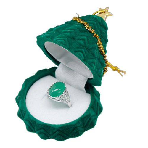 Creative Christmas Tree Ring Box Jewelry Box Gift Packaging Box