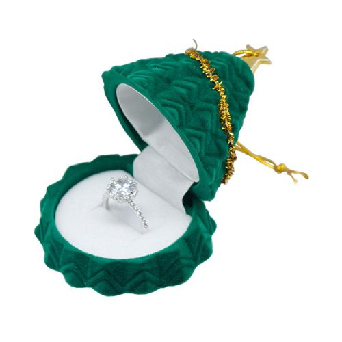 Creative Christmas Tree Ring Box Jewelry Box Gift Packaging Box