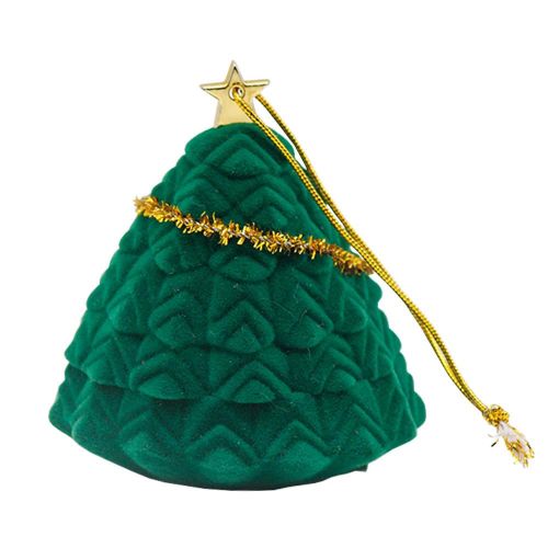Creative Christmas Tree Ring Box Jewelry Box Gift Packaging Box