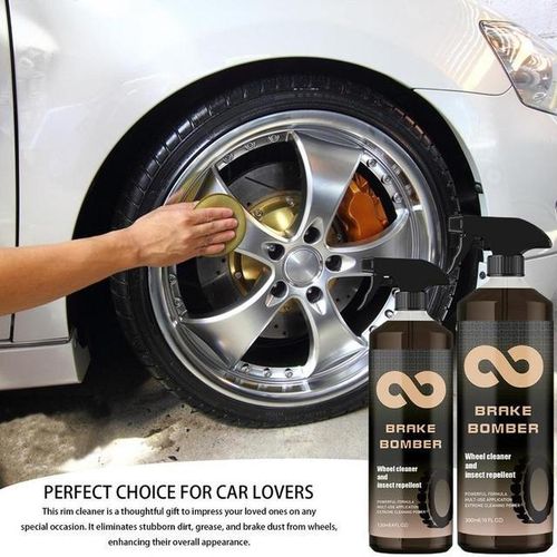 120ml Car Wheel Tire Cleaner Brake Dust Remover Heavy Rust Removal Cleaning Agent Professional Brake Wheel Cleaner-