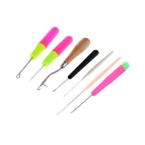 7pcs/Set Latch Crochet Hair  Hooks Dreadlock For