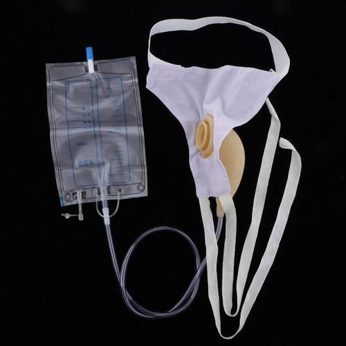 Men Urinal Pee Holder Collector Urinary Paralysis Incontinent