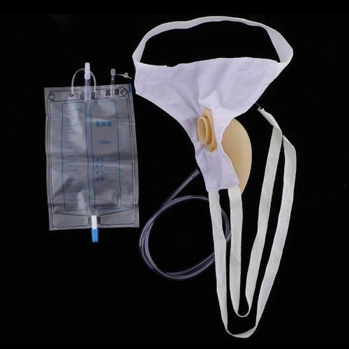 Men Urinal Pee Holder Collector Urinary Paralysis Incontinent