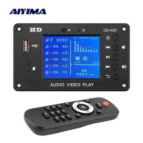 Bluetooth 5.0 MP3  Player AUX USB TF Card FM Radio De Module DIY Sound Amplifier Speaker Home Theater