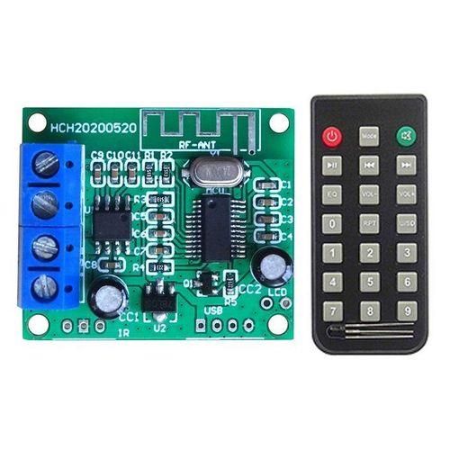 Tenghong Bluetooth 5.0 20W Mono Digital Power Amplifier Board Ceiling Wall Speaker Sound Amplificador Engineering Audio AMPBlue And Remoter