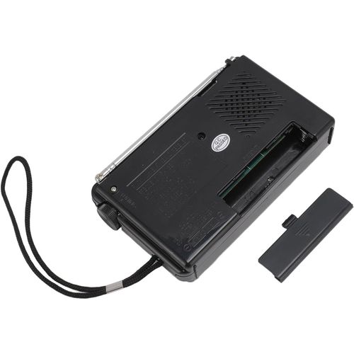 Portable Full Band Mini Emergency Radio FM MW SW Weather Alert Radio, Compact Elderly Radio with Antenna Built in Bluetooth Chip