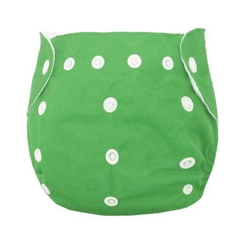 Reusable Baby, Toddler, Kids, Cloth Diaper, Washable Diapers, Green