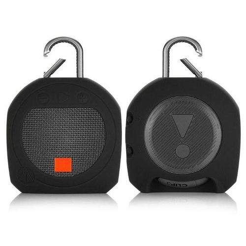 Soft Silicone Protective Cover Shell Skin With Hook For J-b-l Clip 3 Bluetooth Speaker Accessories