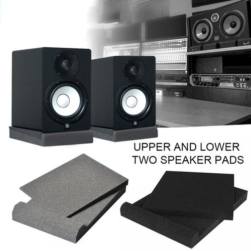 1set Studio Monitor Isolation Pads High Density Acoustic Foam For Most Speaker Stand Piano Room Sound Reinforcement Cushion