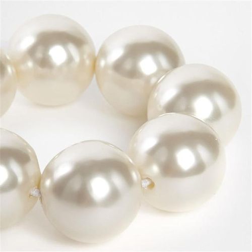 Big Size 20mm 25mm 30mm Pearl Fresh Water Beads 2 Holes Sew On Clothing Bags Loose Bridal Hand Bouquet Shoes Headwear Decoration