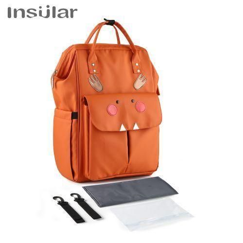 Insular Cartoon Design Diaper Bag Nappy Backpack Waterproof Mommy Maternity Nursing Bag Large Capacity Travel Stroller Bag