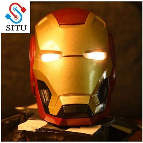 Iron Man Wireless Bluetooth Speaker Cartoon Portable Outdoors Bass Wireless Mini Robot Speaker Support Tf