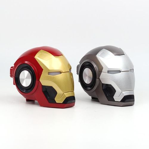 Iron Man Wireless Bluetooth Speaker Cartoon Portable Outdoors Bass Wireless Mini Robot Speaker Support Tf
