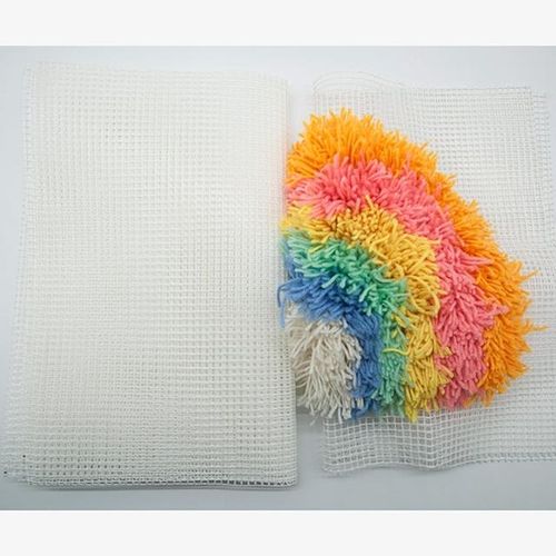50x100cm Mesh Cloth For Latch Hook Rug Hooking Making Tapestry Canvas Diy Tool Embroidery Crafts 1