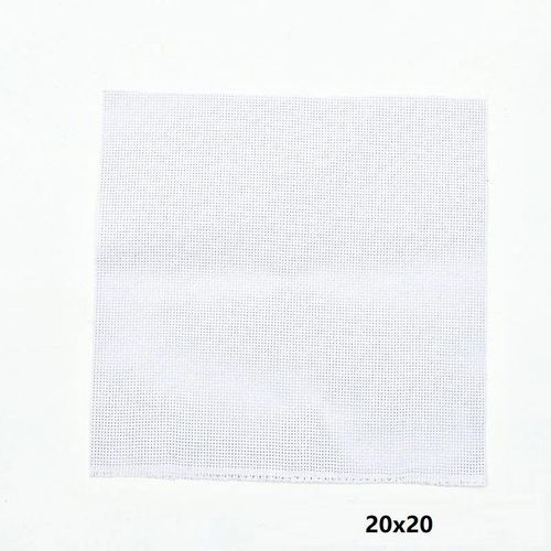 20x20 30x30 30x45 50x50 Cloth 11ct 14ct Cross Stitch Fabric Canvas Small Grid White DIY Handcraft Supplies Stitching Embroidery
