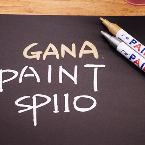 Waterproof Car Tyre Tire Tread Cd Metal Permanent Paint Marker Graffti Oily Marker Macador Caneta Stationery