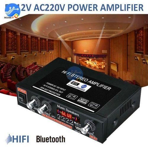 G30 800W 12V 110V220V DIY Kit Amplifier For Speakers Digital Home Amplifier Bluetooth HIFI Stereo Subwoofer Sound Preamplifier