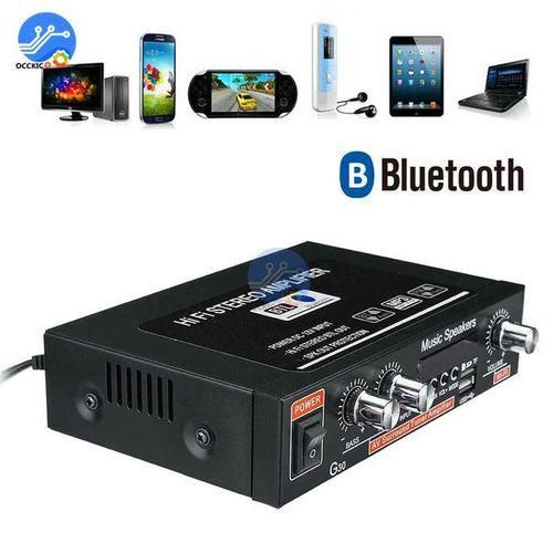 G30 800W 12V 110V220V DIY Kit Amplifier For Speakers Digital Home Amplifier Bluetooth HIFI Stereo Subwoofer Sound Preamplifier