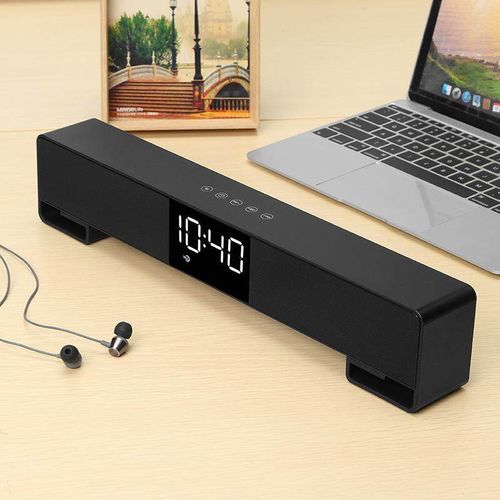 LP-C17 Sound Bar Stereo Speaker Bluetooth 4.2 Wireless Subwoofer With 3.5mm AUX TF Home Theater