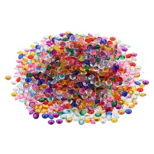 2X 2000pcs Acrylic  Decoration Scatter Confetti 4mm