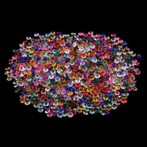 2X 2000pcs Acrylic  Decoration Scatter Confetti 4mm