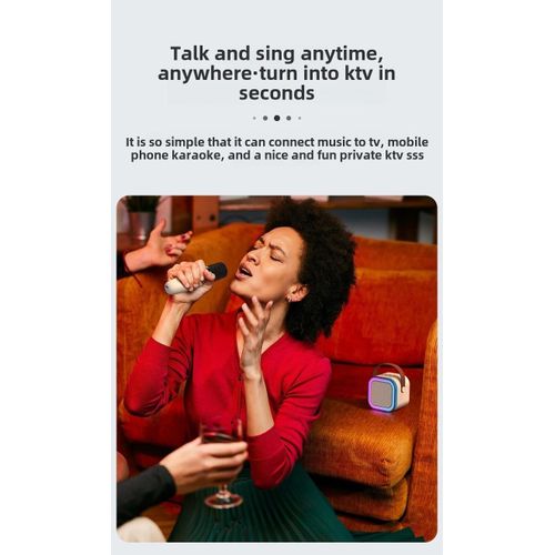 Bluetooth audio microphone microphone all-in-one audio outdoor speakers sing a song Bluetooth small audio Bluetooth speakers