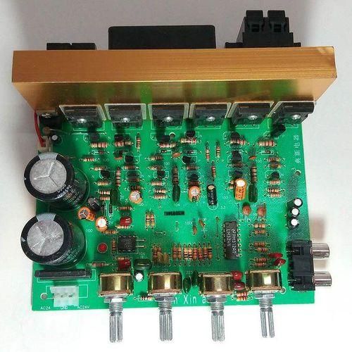 240w High Power  Update Double AC 24V In 2.1 3 Channel BStereo Amplifier Board High Power Digital Subwoofer