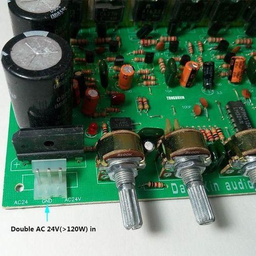 240w High Power  Update Double AC 24V In 2.1 3 Channel BStereo Amplifier Board High Power Digital Subwoofer