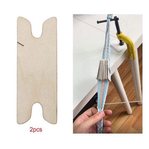 5 X 2Pcs Wooden Weaving Shuttle Cross Stitch Knitting Tool