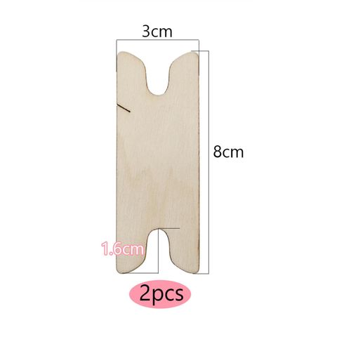 5 X 2Pcs Wooden Weaving Shuttle Cross Stitch Knitting Tool