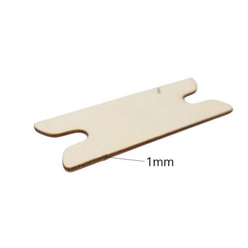 5 X 2Pcs Wooden Weaving Shuttle Cross Stitch Knitting Tool