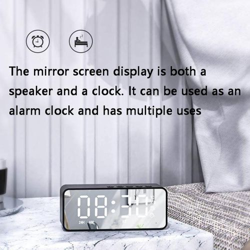 ZXL-G50 Mini Mirror Bluetooth Speaker ZXL-G50 Black
