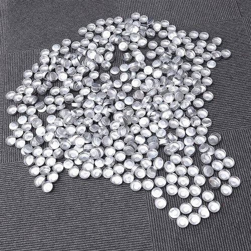 100/200pcs Aluminum Tea Tins Can Scented Candle Making Container Empty Case For Candle Holding Diy Making Silver