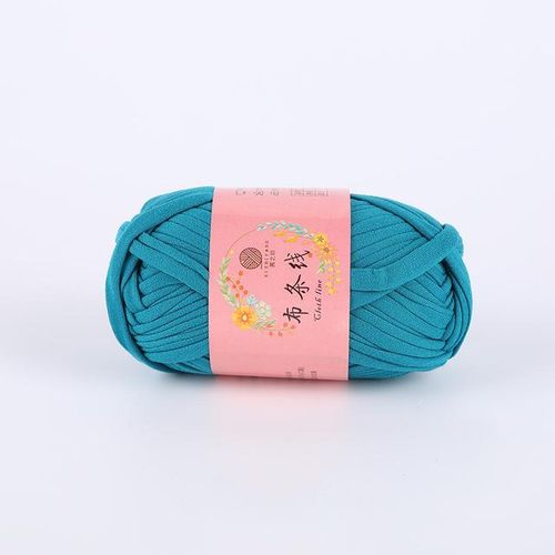 100g Crochet Tshirt Yarn Plaid Metallic Cloth Cord For Diy Kniting Needlework Cotton Polyester Threads For Women Handbag