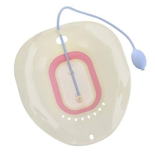Bidet Bidet Basin Hip Bath Basin Seat Tub Insert Bidet Plastic, Pink