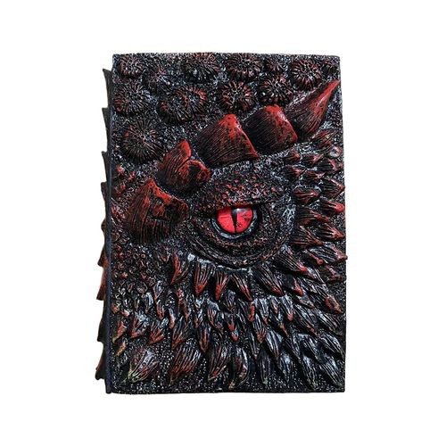 Fashion Vintage Dragon Embossed Resin Cover